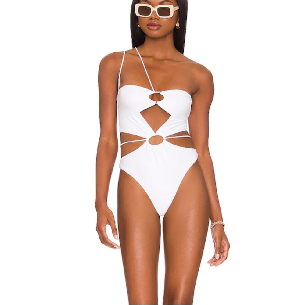 Sandro One Piece in White- worn once!